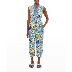 Farm Rio Macaw Flight jumpsuit